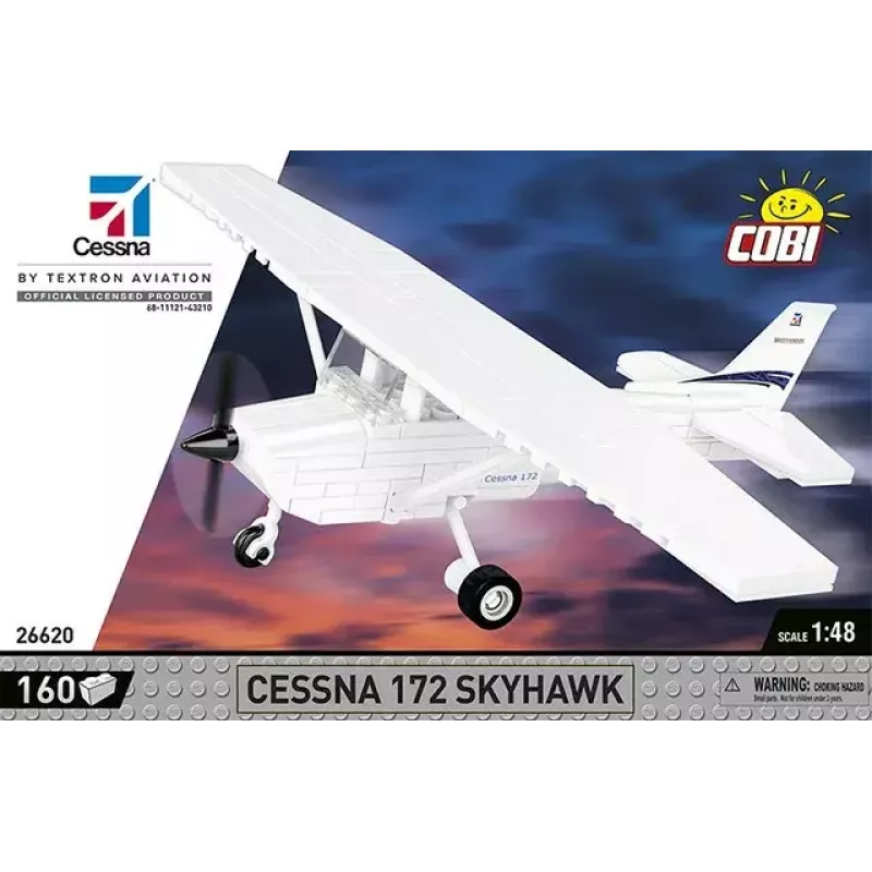 Konstruktorius Cobi Cessna 172 Skyhawk White