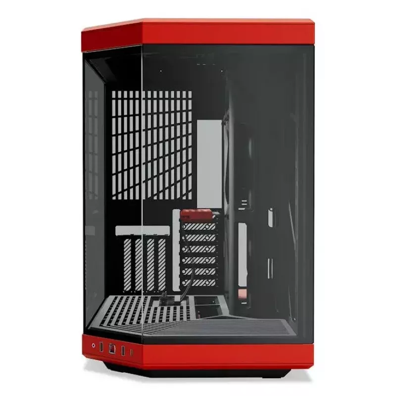PC Case HYTE Y70 Midi Tower Juoda, Red
