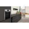 NEFF BX48P maisto gaminimo prietaisų rinkinys – Zoninė indukcinė kaitlentė (4 zonos), elektrinė orkaitė 71 l, juoda