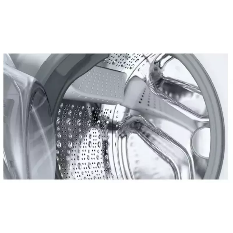 Bosch Serie 6 WUU28T48 skalbimo mašina su priekiniu įkrovimu 8 kg 1400 aps./min. Balta