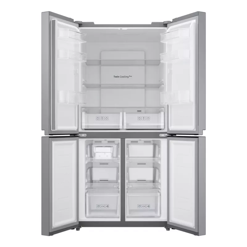 Šaldytuvas Samsung RF48A400EM9 šalia šalia Laisvai pastatomas 488 L Sidabrinis