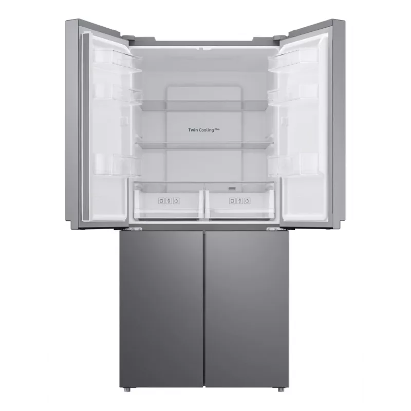 Šaldytuvas Samsung RF48A400EM9 šalia šalia Laisvai pastatomas 488 L Sidabrinis