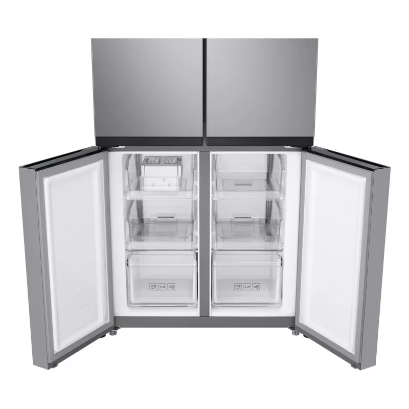 Šaldytuvas Samsung RF48A400EM9 šalia šalia Laisvai pastatomas 488 L Sidabrinis