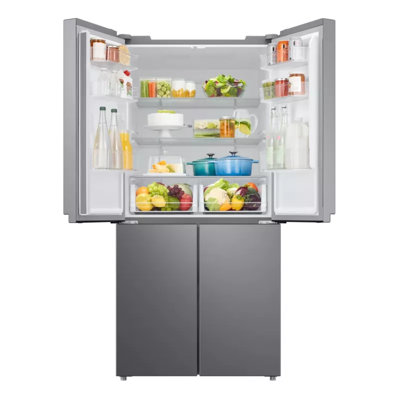 Šaldytuvas Samsung RF48A400EM9 šalia šalia Laisvai pastatomas 488 L Sidabrinis