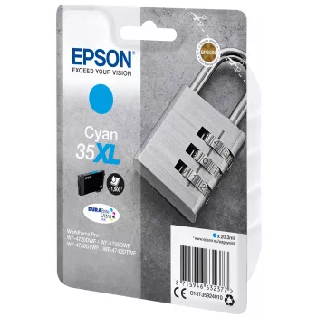 Epson Padlock vienos pakuotės žalsva 35XL DURABrite Ultra rašalo kasetė