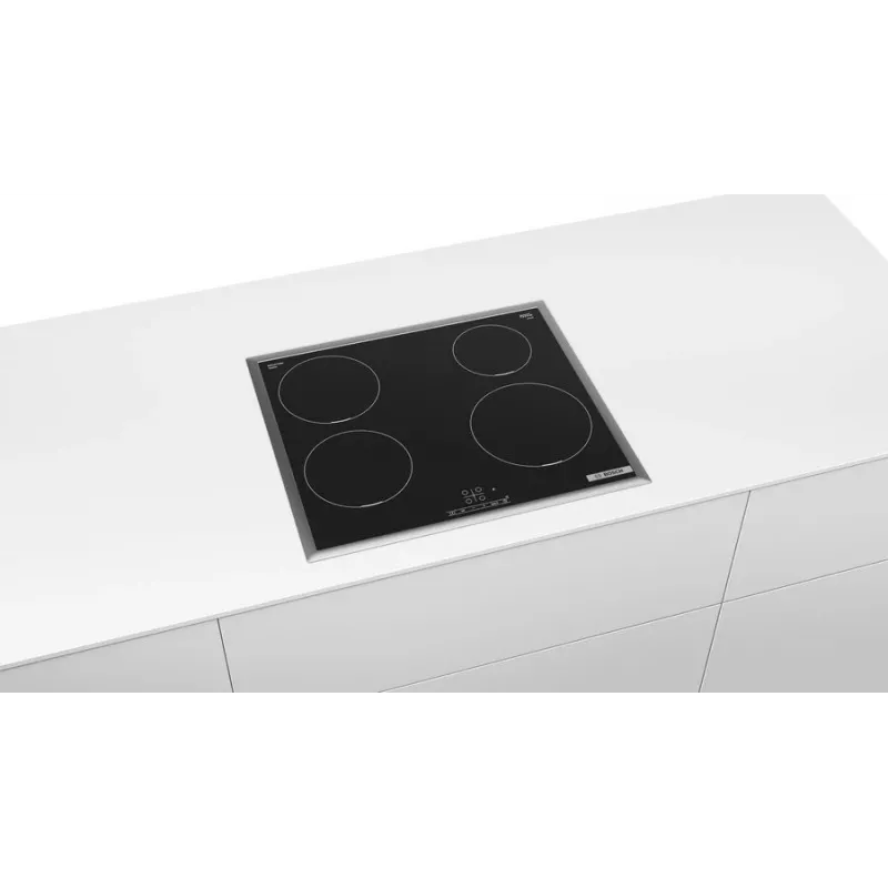 Bosch Serie 4 PIE645BB5E kaitlentė Juoda Integruota 60 cm Zonos indukcinė kaitlentė 4 zona (-os)