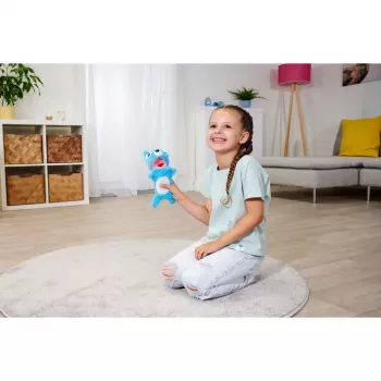 Pliušinis meškiukas ScreamerZ Bear, Simba‑Dickie, modelis 105953331 – minkštas žaislas su garso funkcija