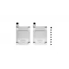 FRACTAL DESIGN SSD laikiklio rinkinys – B tipo, baltas, dviguba pakuotė