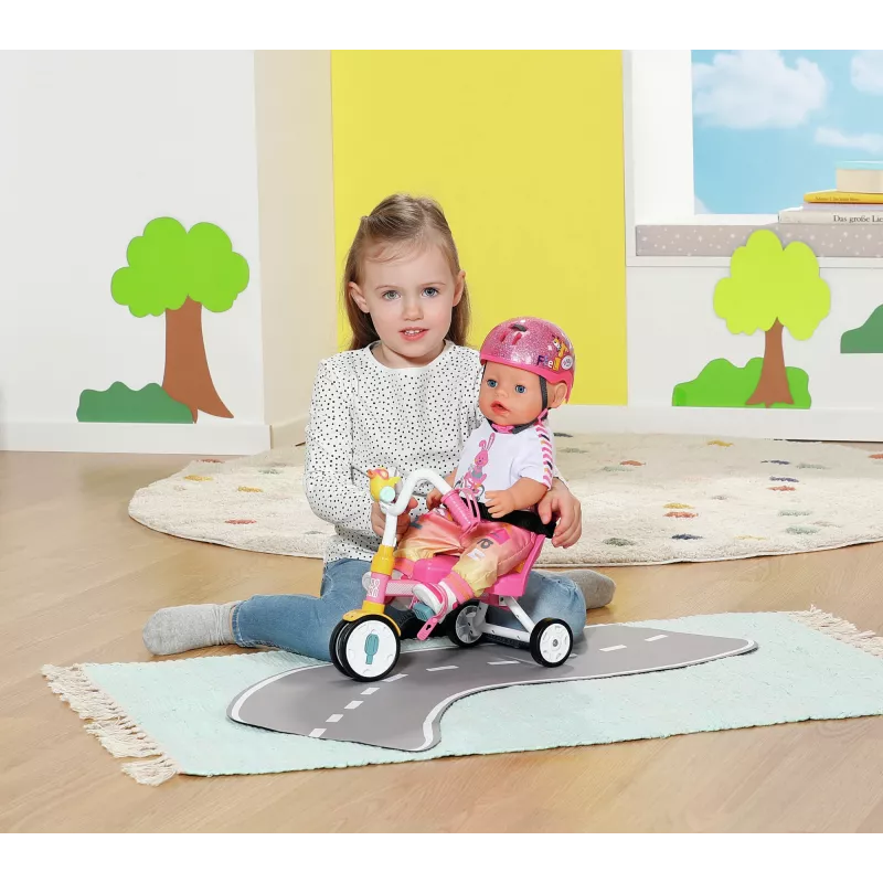BABY born Trike lėlės dviračio rinkinys