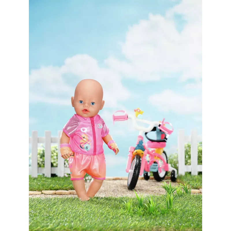 BABY born Bike Outfit 43cm lėlių drabužių rinkinys