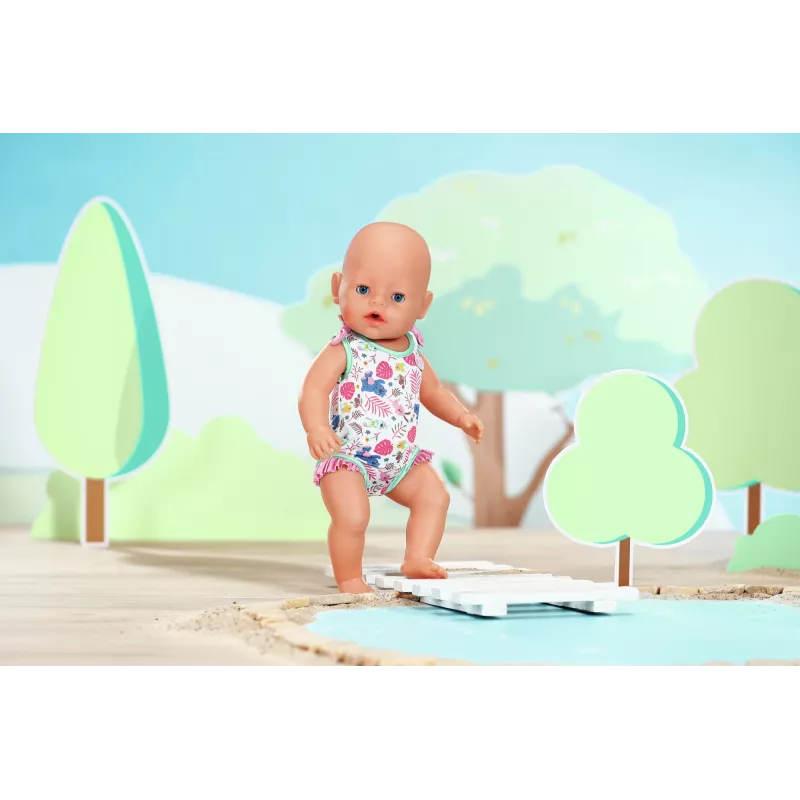 BABY born maudymosi kostiumėlis 43 cm lėlės maudymosi drabužėlis