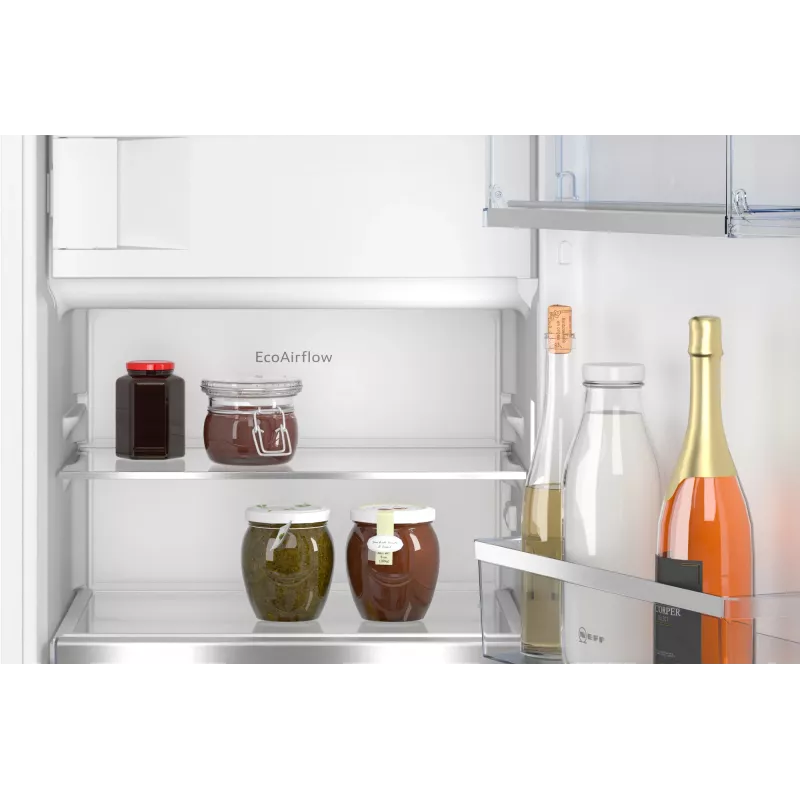 Neff N50 kombinuotas šaldytuvas Įmontuojamas 119 L Balta
