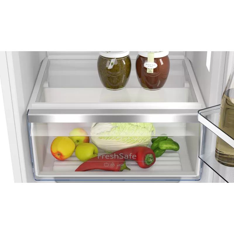 Neff N50 kombinuotas šaldytuvas Įmontuojamas 119 L Balta