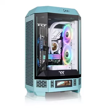 PC Case Thermaltake 300 Turquoise Micro Tower