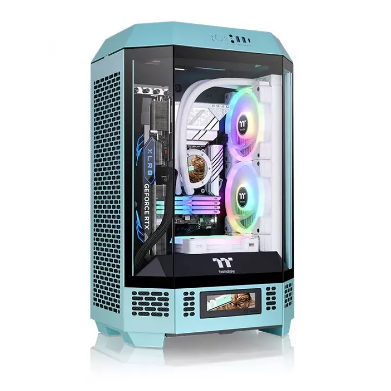 PC Case Thermaltake 300 Turquoise Micro Tower