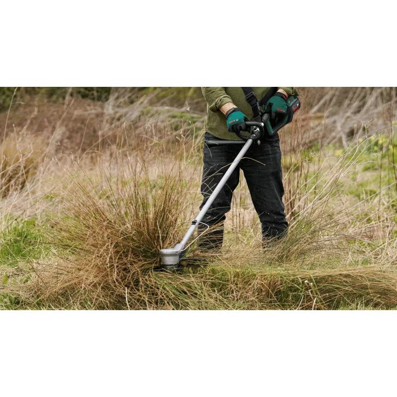 Bosch „BrushCut“ belaidė žolės žirklė 2,4 mm 36 V ličio jonų (Li-Ion) žalia