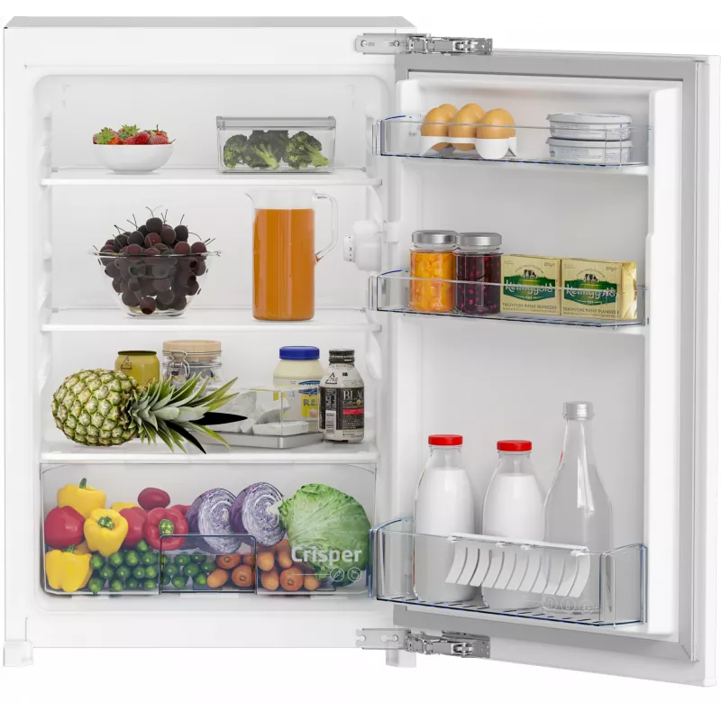 Beko B1804FN šaldytuvas įmontuojamas 126 L balta
