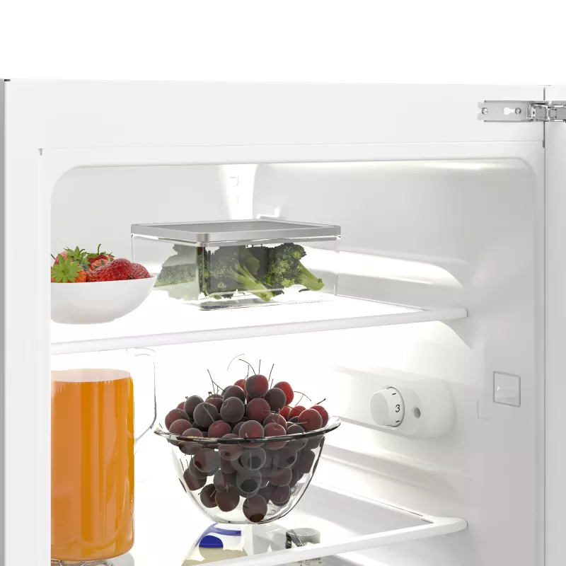 Beko B1804FN šaldytuvas įmontuojamas 126 L balta