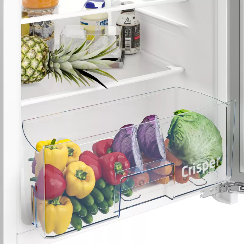 Beko B1804FN šaldytuvas įmontuojamas 126 L balta