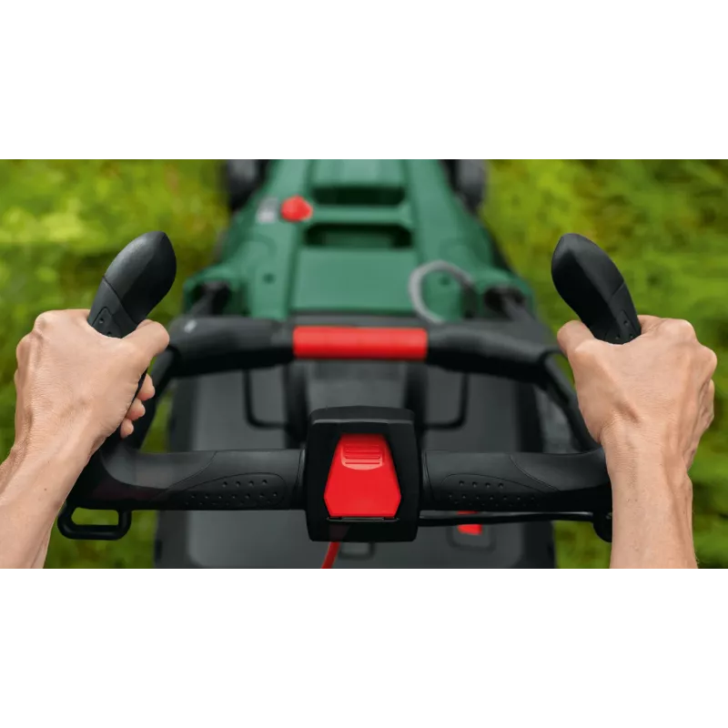 Žoliapjovė Bosch AdvancedRotak 40-650 — 1800 W, 40 cm pjovimo plotis, žalia/juoda