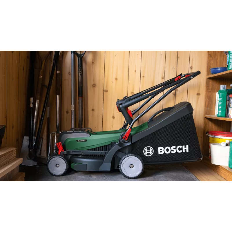 Bosch 37-550 Užpakalyje vedama vejapjovė, maitinama baterijomis Juoda, žalia