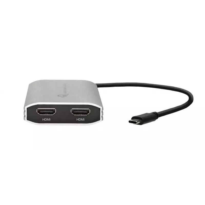 USB grafikos adapteris OWC CADPDL2HDMI 3840 x 2160 pikselių, sidabrinis