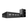 Lindy 50m 4 prievadų USB 2.0 Cat.6 ilgintuvas, tinklo siųstuvas ir imtuvas, 50 m, 480 Mbit/s, Cat5, Cat5e, Cat6, NS1021, fosforinė bronza