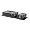 Lindy 50m 4 prievadų USB 2.0 Cat.6 ilgintuvas, tinklo siųstuvas ir imtuvas, 50 m, 480 Mbit/s, Cat5, Cat5e, Cat6, NS1021, fosforinė bronza