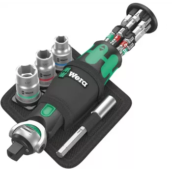 Wrench Ratchet Wera 05004283001 18 vnt Juoda Žalia