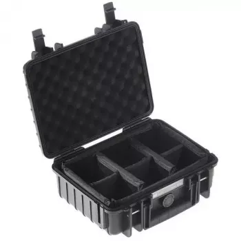 Kietas dėklas B+W Type 1000 juodas universalaus suderinamumo