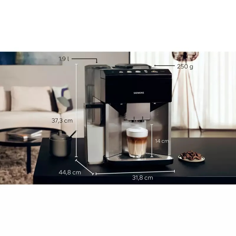 Siemens EQ.500 TQ517D03 kavos virimo aparatas, visiškai automatinis espreso aparatas, 1,9 l