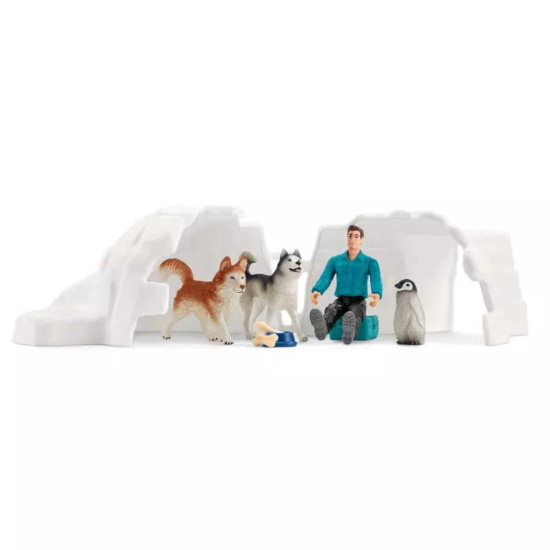 Zoo Schleich WILD LIFE Antarkties ekspedicija Daugiaspalvė 42558