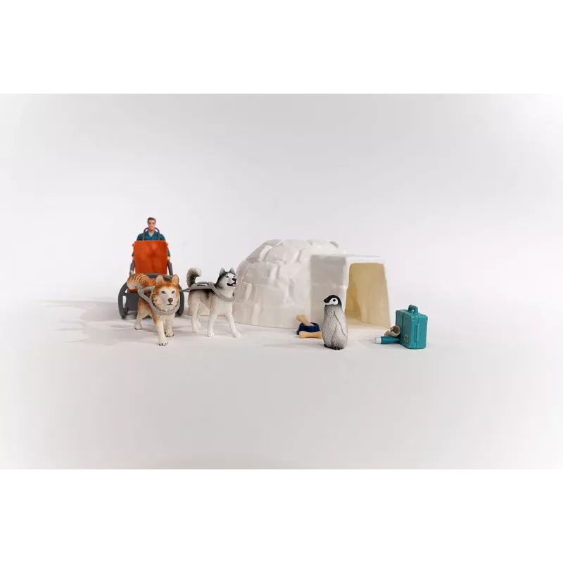 Zoo Schleich WILD LIFE Antarkties ekspedicija Daugiaspalvė 42558