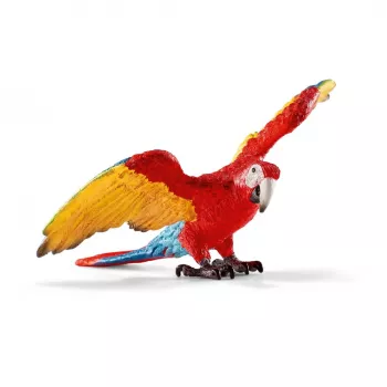 Schleich WILD LIFE Ara raudonasis, įvairiaspalvis plastikas, 3+ metai