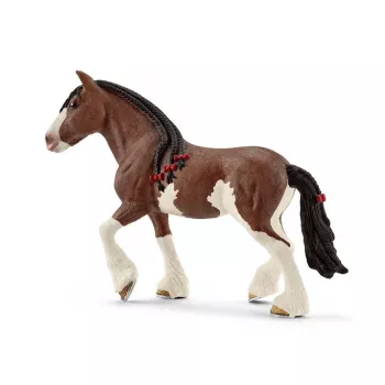 schleich FARM WORLD Klydesdeilo kumelė, 3 metai, Ūkio gyvūnai / ūkio žaislai, Arkliai, Įvairiaspalvis, Plastikas, 1 vnt.