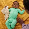 Fisher-Price Soothe & Settle Bunny pliušinis kūdikio žaislas ir pritaikomas garso aparatas su judesiu