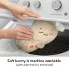 Fisher-Price Soothe & Settle Bunny pliušinis kūdikio žaislas ir pritaikomas garso aparatas su judesiu