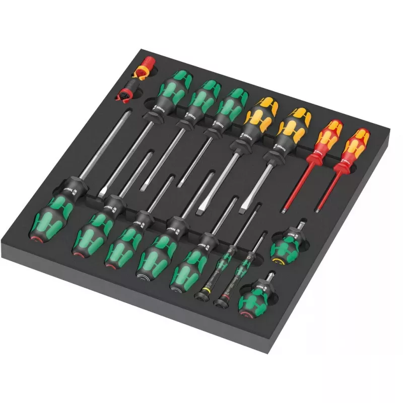 Rankinis atsuktuvų rinkinys Wera 05150101001 Plotis 344 mm Ilgis 392 mm