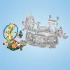 MEGA Pokémon apžvalgos rato linksmas konstravimo žaislų rinkinys, su 4 veiksmo figūrėlėmis (393 dalys) vaikams