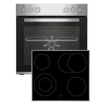 Beko BBUE12020X virtuvės prietaisų rinkinys Keraminė kaitlentė Elektrinė