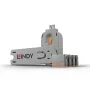 Prievadų blokatorius Lindy USB prievadų blokatorius, rinkinys 4 vnt., spalvinis kodas oranžinė