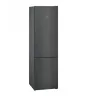 Šaldytuvas-šaldiklis Siemens iQ500 KG39E8XBA, laisvai pastatomas, 343 L, juodos spalvos, nerūdijantis plienas