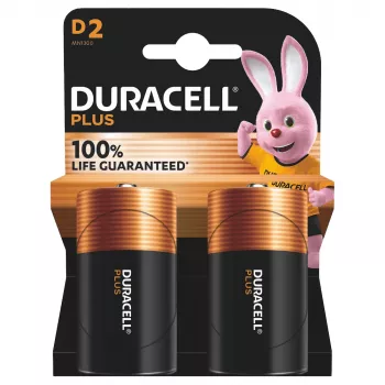 Duracell Plus 100 D vienkartinė baterija šarminė