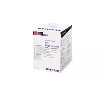 NETGEAR EX6110 tinklo siųstuvas-imtuvas baltas 10, 100, 300 Mbit/s