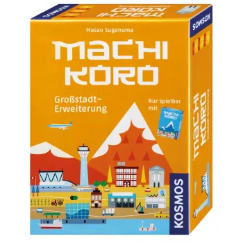 Kosmos Machi Koro stalo žaidimas, ekonominė simuliacija