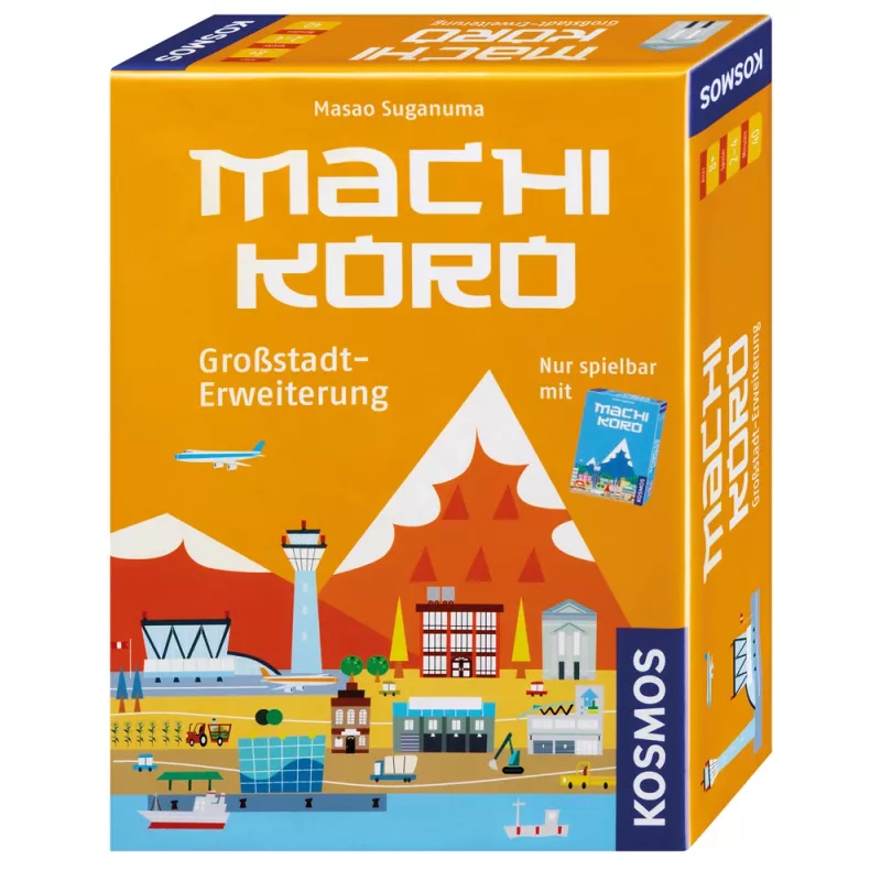 Kosmos Machi Koro stalo žaidimas, ekonominė simuliacija
