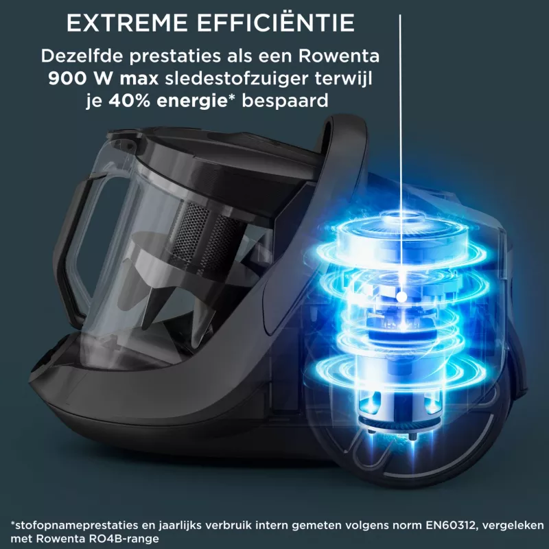 Rowenta Green Force RO7C36 2,5 L cilindrinis dulkių siurblys Sausas 500 W Be maišelio
