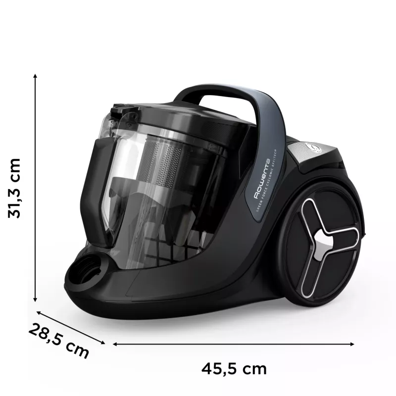 Rowenta Green Force RO7C36 2,5 L cilindrinis dulkių siurblys Sausas 500 W Be maišelio