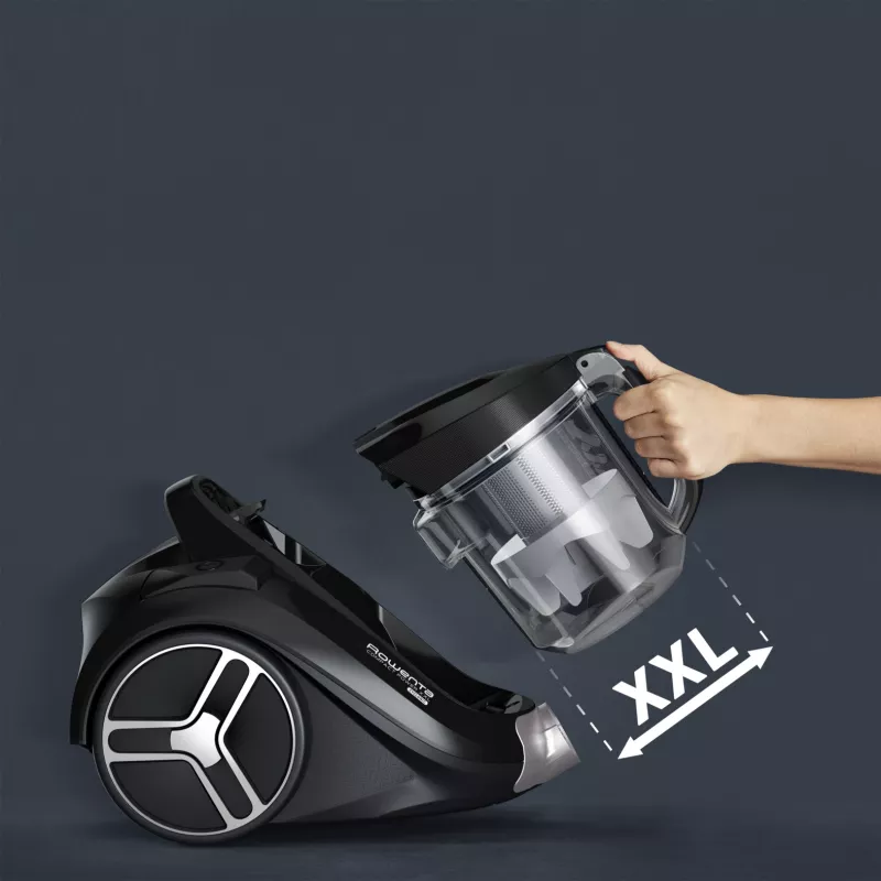 Rowenta Compact Power XXL RO4B30 2,5 L cilindrinis dulkių siurblys sausam valymui 900 W be maišelio