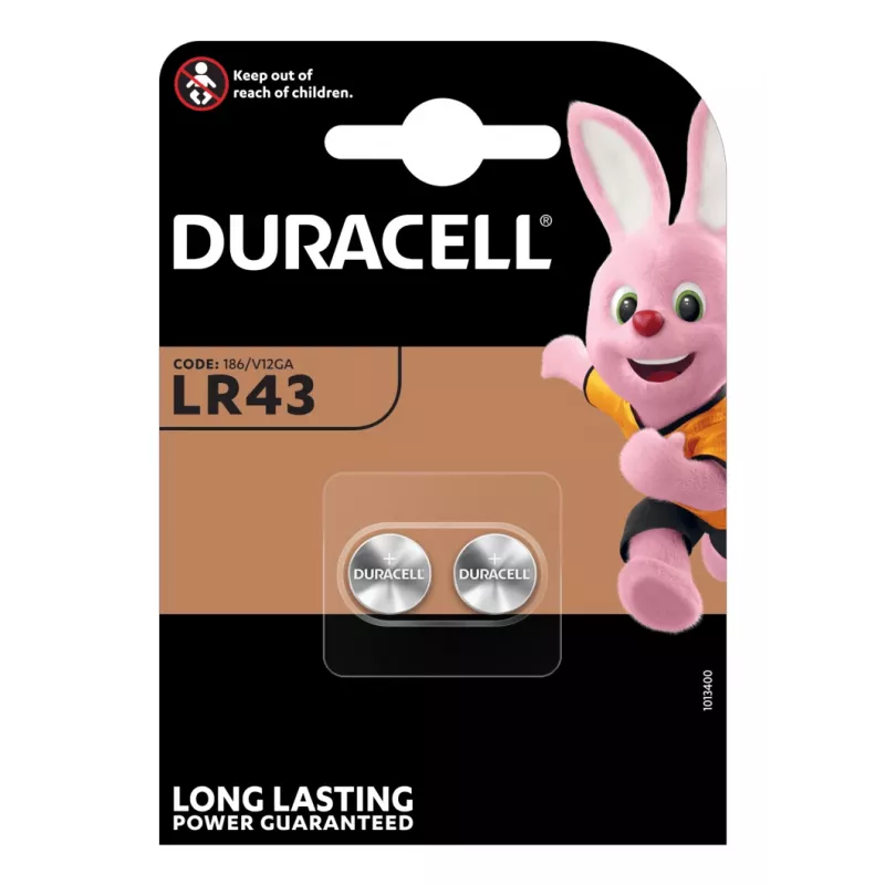 Duracell LR43 Vienkartinė baterija SR43 Šarminė